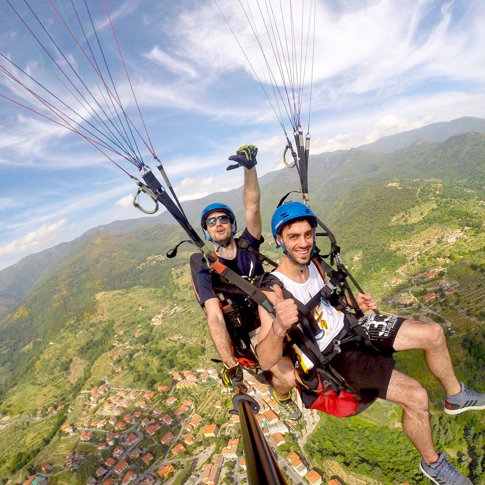 paragliding Florence Tuscany